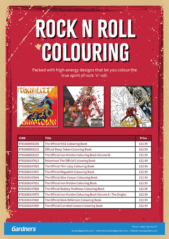 Rock N Roll Colouring 