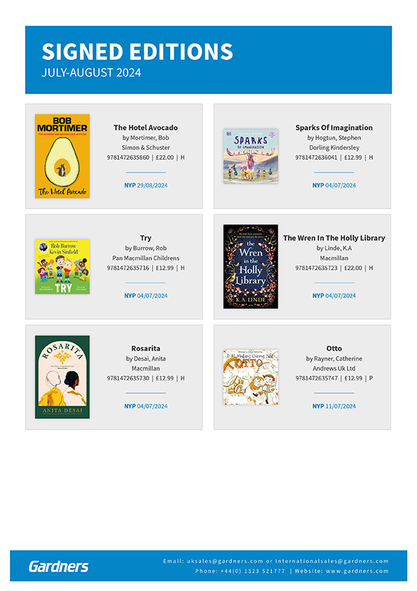 Signed Editions - July & August 2024