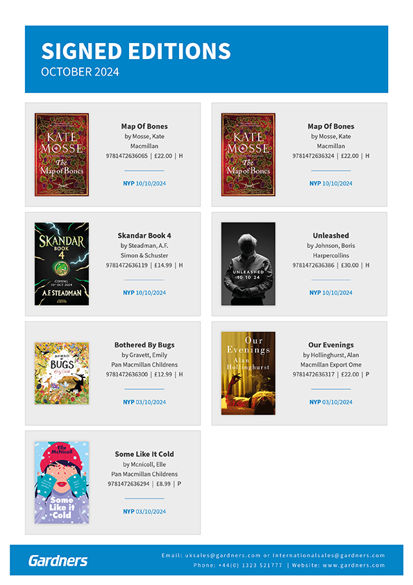 Signed Editions - October 2024